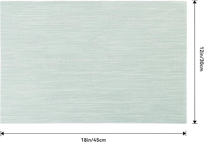 Leetaltree Mint Cream Placemats Set of 6 - Image 9