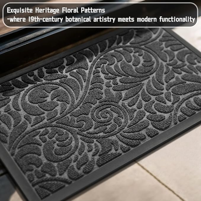 Yimobra Large Door Mat Outside Entrance 47x32, Waterproof Sturdy Outdoor Mats - Image 4
