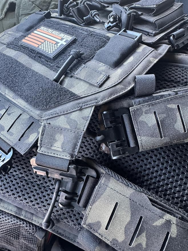 Redemption Crusader 2.0 Molle Quick Release Buckles Airsoft Vest - Image 8