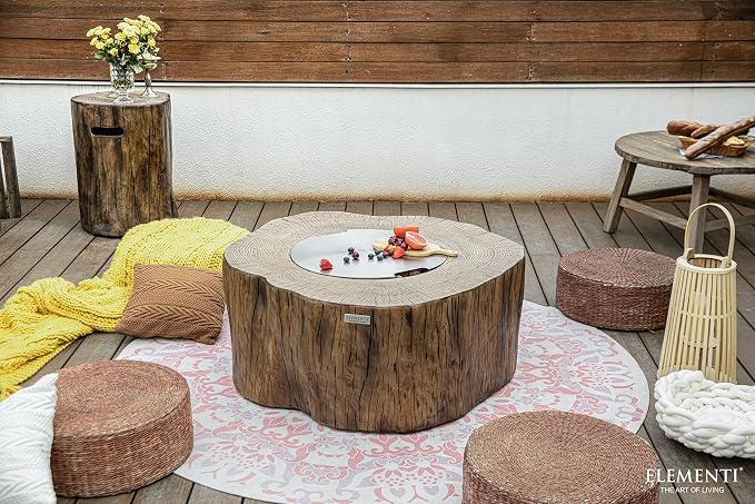 All Fire Table Pit Wind Screens and Stainless Steel Buner Lid from ELEMENTI | - Image 3