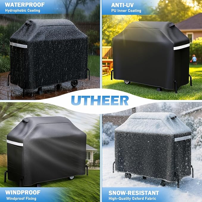 55 Inch Grill Cover-Universal BBQ Gas Cover - Image 3