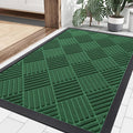 Smiry Front Door Mat Outside Entrance, Heavy Duty Outdoor Indoor Mat, Natural by Smiry