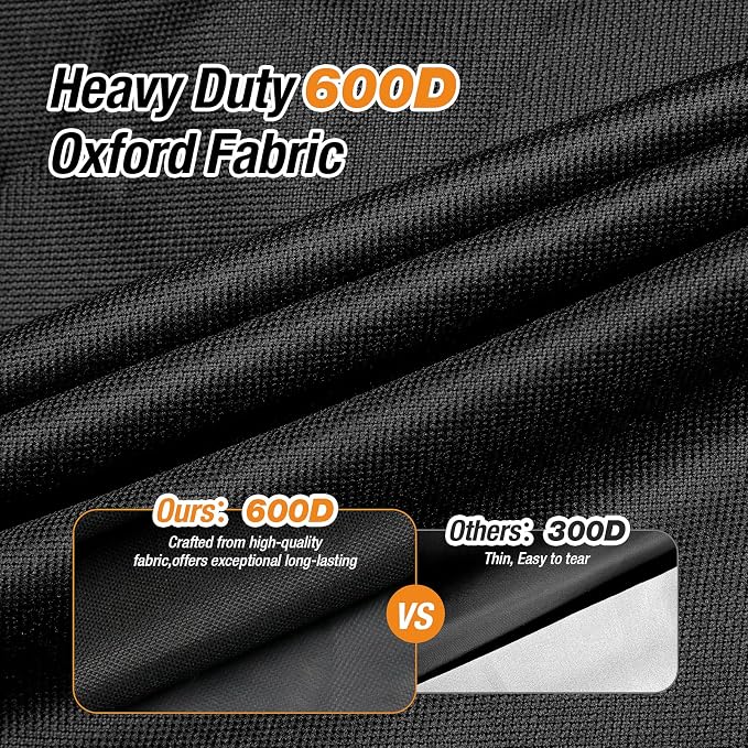 Heavy Duty Flat Top Grill Cover - Image 3