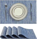 Leetaltree Blue Placemats Set of 4 by Leetaltree-ArtatEveryTable