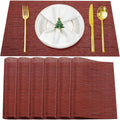 Placemats Set of 6, Heat and Stain Resistant Indoor/Outdoor Place mats by BxzanDya-LifeSmartMaker