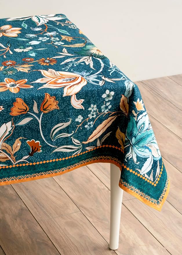 Maison d' Hermine Table Cloth Square Table 100% Cotton 54 x 54 Inches Fall - Image 7
