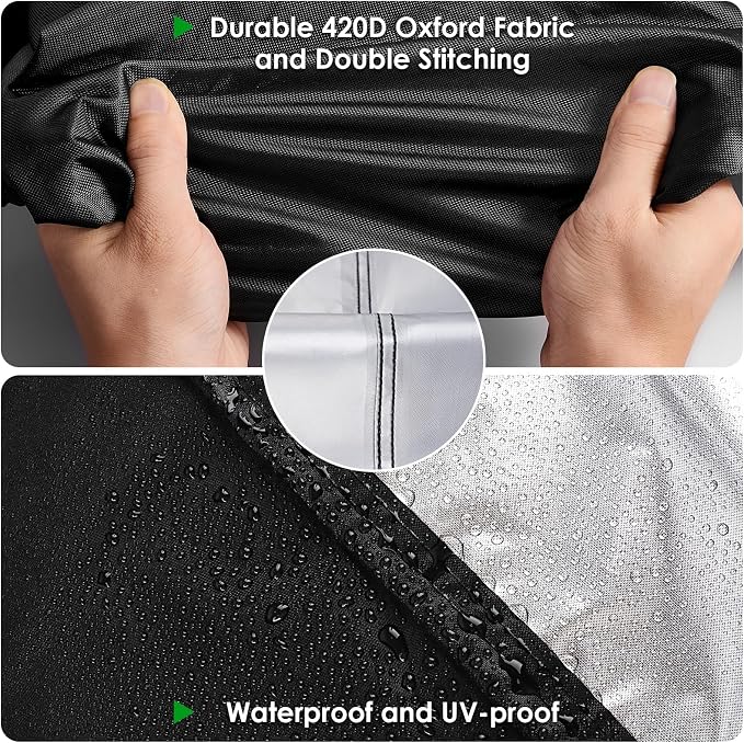 Outdoor Table Cover for Outdoor Bar Buffet Table, 44inch Waterproof Bar Height - Image 4