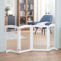 Spirich Free Standing Foldable Wire Pet Gate by SpirichLLC