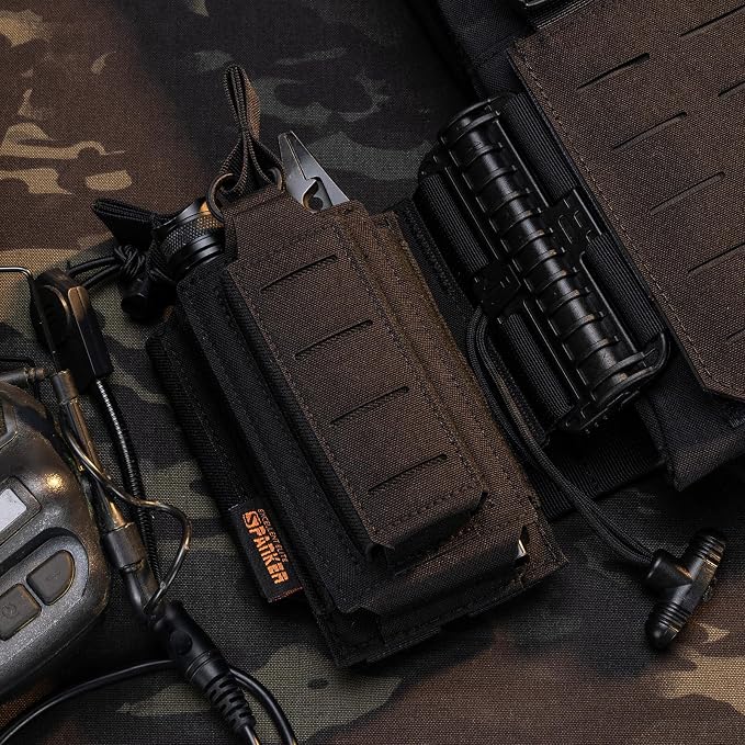 EXCELLENT ELITE SPANKER Tactical Open-Top Single/Double/Triple Molle Mag Pouch - Image 7