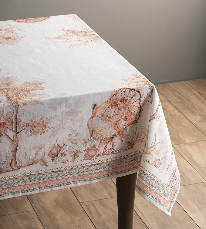 Maison d' Hermine Table Cloth Rectangle Table 100% Cotton 54 x 72 Inches Fall - Image 7
