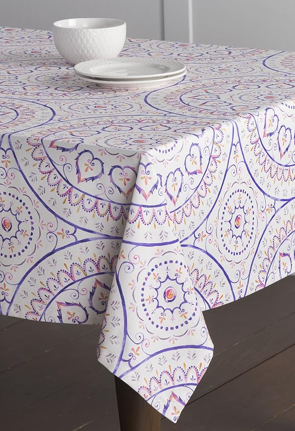 Maison d' Hermine Table Cloth Rectangle Table 100% Cotton 60 x 120 Inches - Image 7