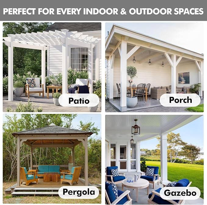 HolidayIdeas Linen Outdoor Curtains - Image 6