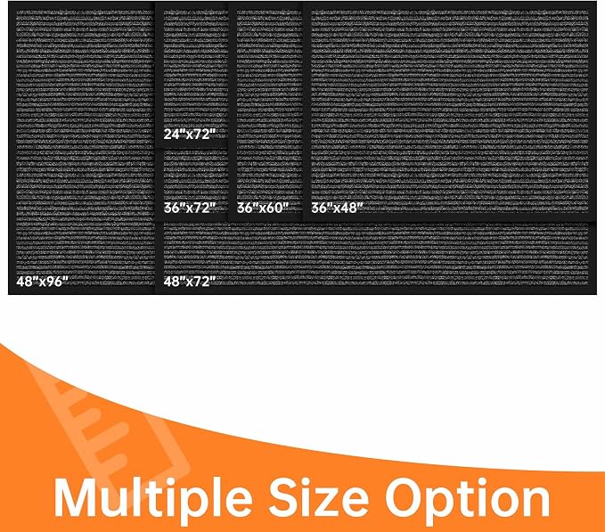Indoor Outdoor Door Mat, 6’ x 4' Doormat - Image 8