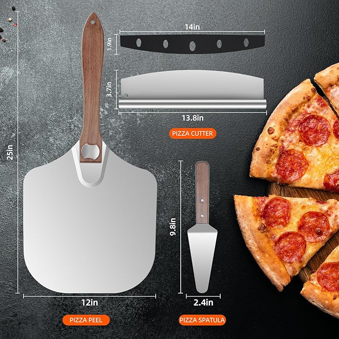 Aluminum Pizza Peel 12x14" - Image 5