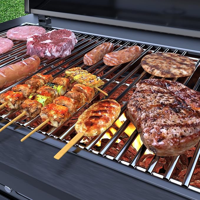 2Pack 17.5'' Weber Spirit 300 Stainless Steel Grill Grates, Cooking Replacement - Image 5