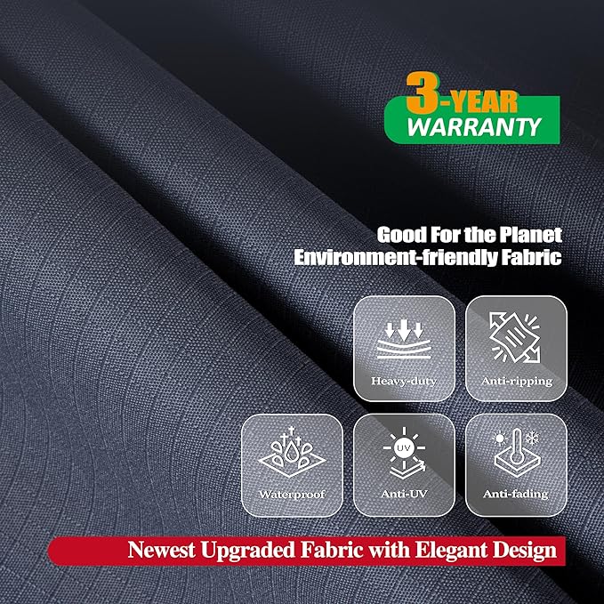 F&J Outdoors Grill Cover, Waterproof Anti-UV - Image 3