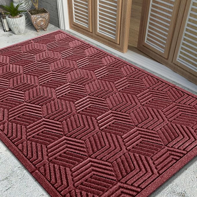 Yimobra Large Door Mat 47x32, All-Season Waterproof Outdoor Mats - Image 9