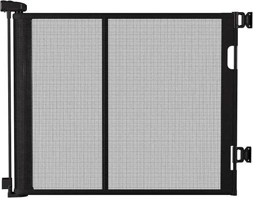 150 inches Retractable Baby Gate, 34 inches Tall Extra Wide Safety Gate by Unknown