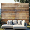 GarveeLife Metal Privacy Screen 72" h x 47" w, Outdoor Privacy Screens and by GarveeLife