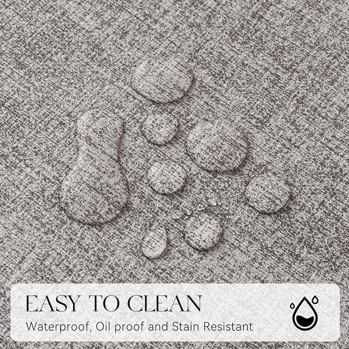 MOSAYT Faux Leather Placemats Set of 12-12 x 18 Inch - Image 4