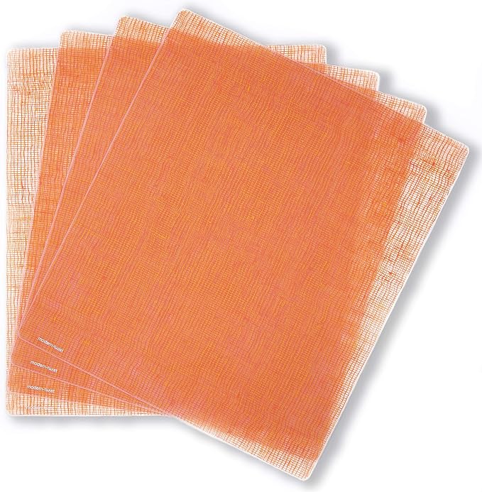 modern-twist 14 x 16 Silicone Placemat, PVC-Free Table Mat, Dishwasher Safe - Image 3