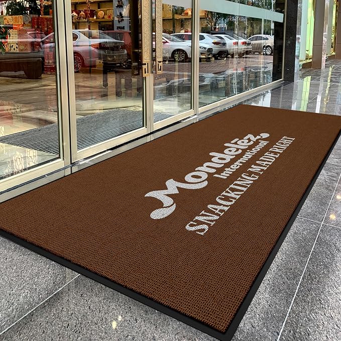 ALLEVI Custom Door Mat Commercial Grade Area Rugs Entryway Carpets Personalized by ALLEVIDM