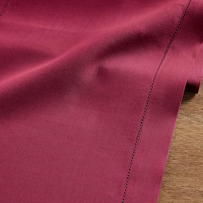 Solino Home Linen Beet Table Runner 90 Inches Long - Image 9