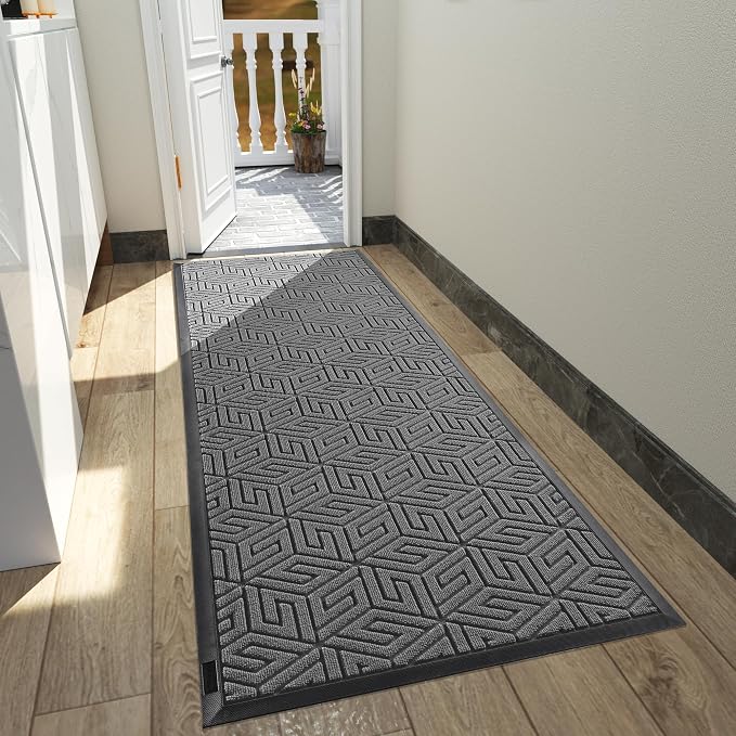 Yimobra Front Door Mat Outside Entrance, 72x24 Runner, Waterproof All-Season by Yimobra