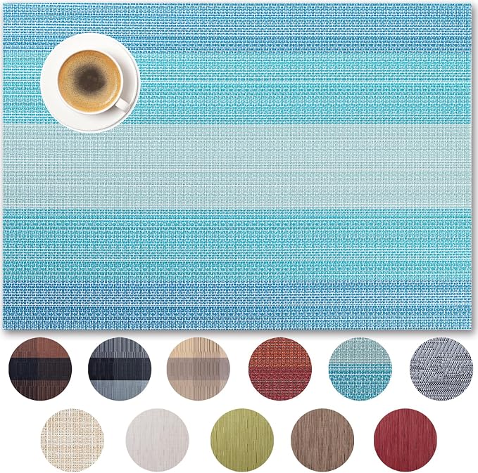Placemats Set of 12 by Unknown