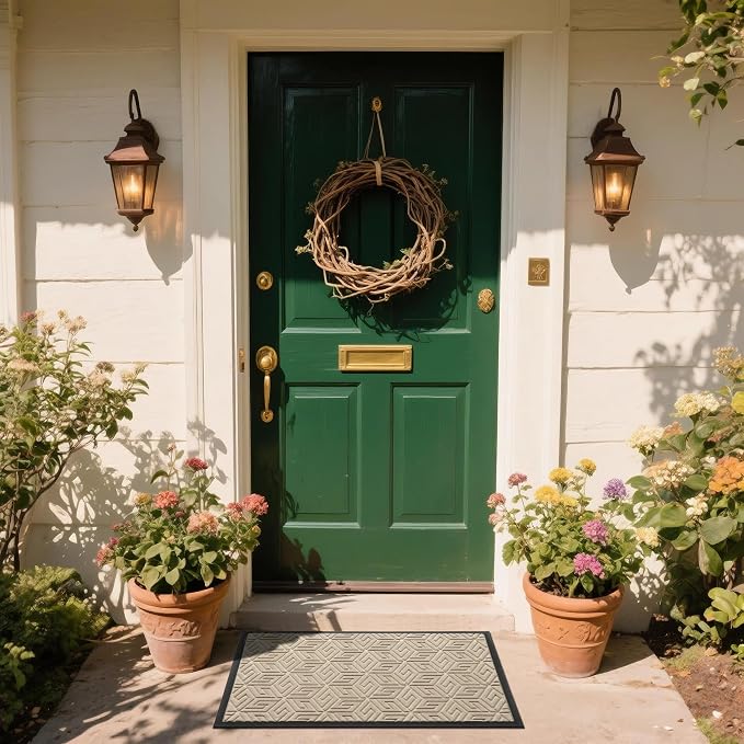 Yimobra Doormat Outdoor Entrance 29.5x17, All-Weather Waterproof Outdoor Mats - Image 3