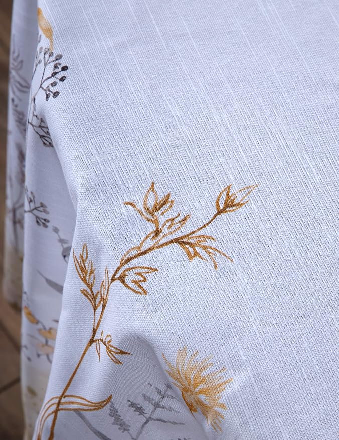 Maison d' Hermine Table Cloth Round Table 100% Cotton 69 Inches Tablecloth - Image 9