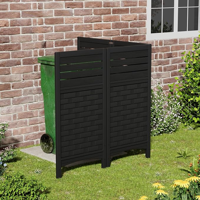 Outdoor Fence Privacy Panels, Resin Privacy Fence Panels - Image 3