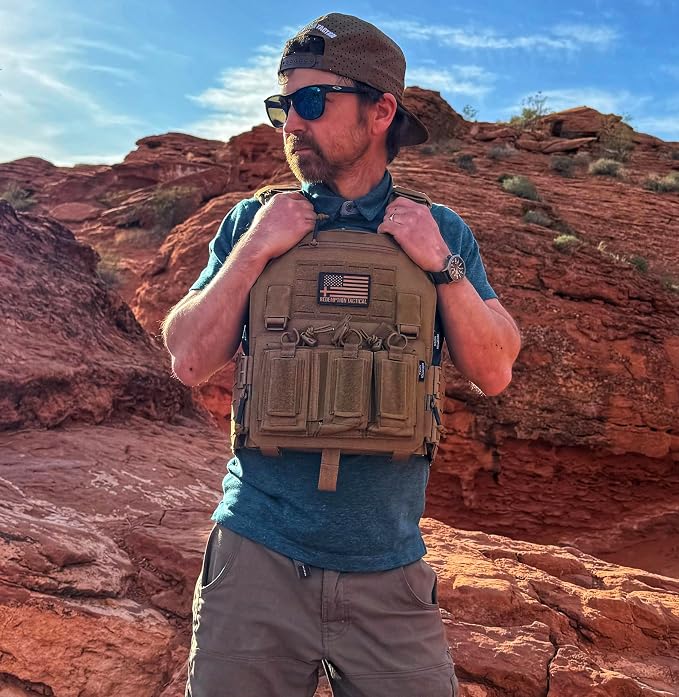 Redemption Crusader 2.0 Molle Quick Release Buckles Airsoft Vest - Image 5