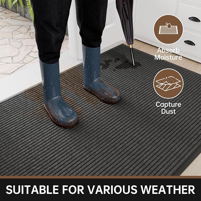 Front Door Mat, Non-Slip Welcome Mats - Image 3