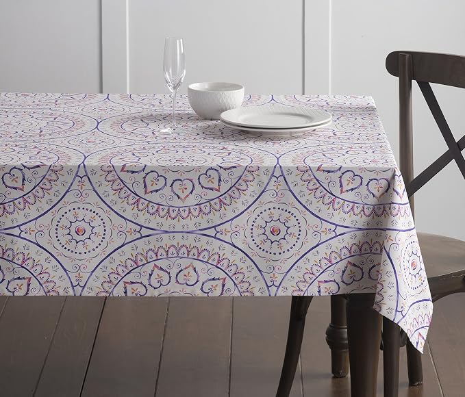 Maison d' Hermine Table Cloth Rectangle Table 100% Cotton 60 x 120 Inches - Image 8