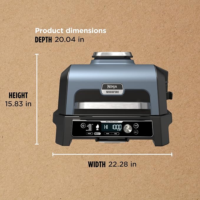 Ninja OG951 Woodfire Pro Connect Premium XL Outdoor Grill & Smoker, App Enabled - Image 13