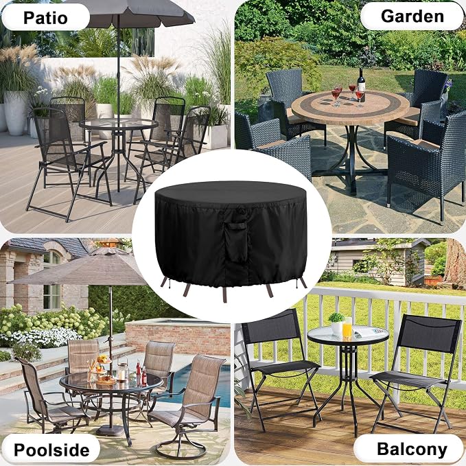 OutdoorLines Outdoor Waterproof Patio Table Furniture Set Covers - Image 8