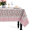 CPC Tablecloth 100% Cotton 70x118 Inch Indian Block Print Rectangle Table Cover by COTTONPRINTCLUB