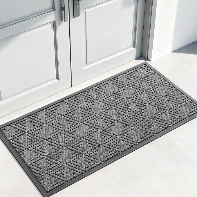 Yimobra Large Door Mat 47x24, All-Weather Waterproof Non-Slip Welcome Matt by Yimobra