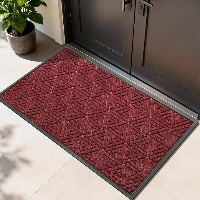 Yimobra Extra Large Door Mat 60x36, All-Weather Waterproof Non-Slip Welcome by Yimobra