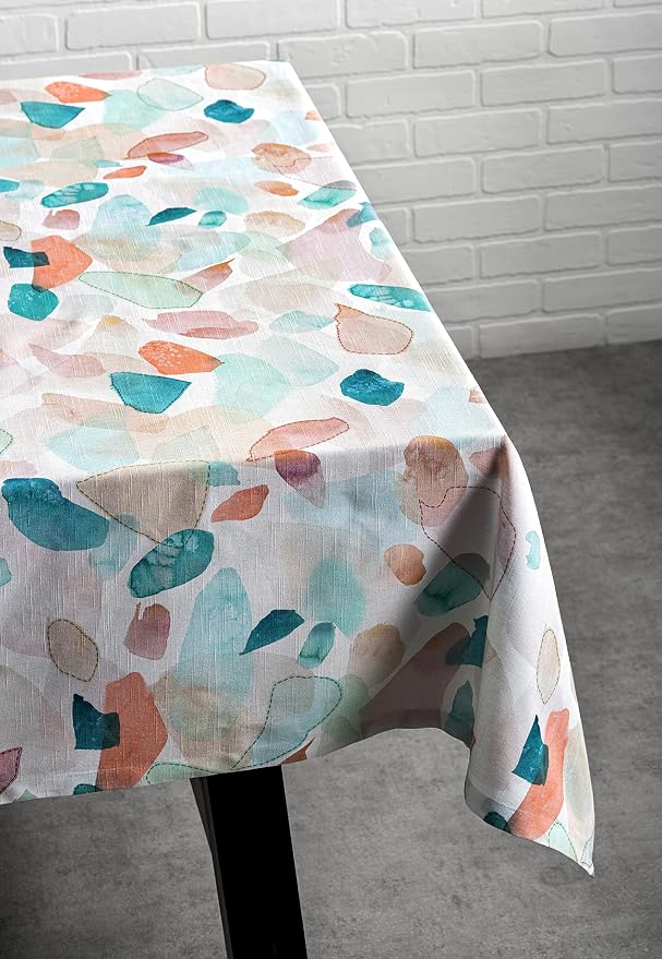 Maison d' Hermine Table Cloth Square Table 100% Cotton 60 x 60 Inches - Image 7