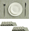 Leetaltree Green Placemats Set of 12 by Leetaltree-ArtatEveryTable