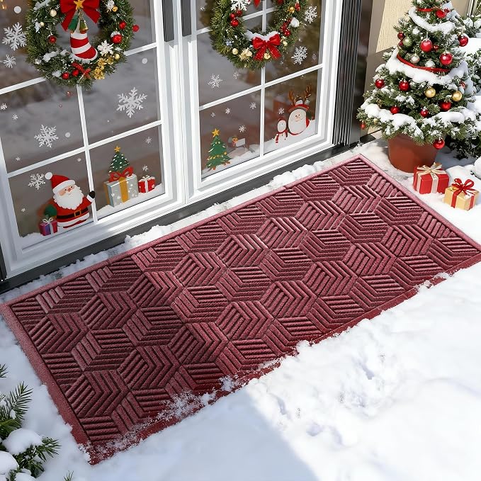 Yimobra Large Door Mat 47x24, All-Season Waterproof Outdoor Mats by Yimobra