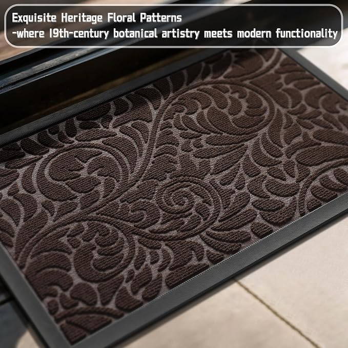 Yimobra Large Door Mat Outside Entrance 36x24, Waterproof Sturdy Outdoor Mats - Image 4