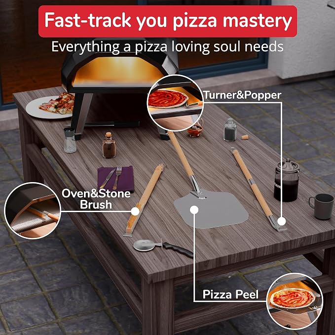 Premium Pizza Oven Accessories Kit - Image 3