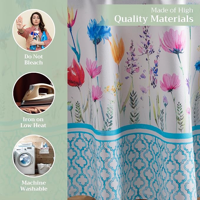 Maison d' Hermine Table Cloth Round Table 100% Cotton 69 Inches Tablecloth - Image 3