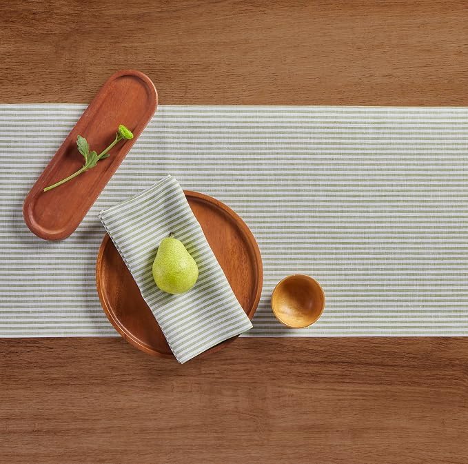 Solino Home Linen Table Runner 90 Inches Long - Image 3