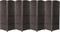 Sorbus 8 Panel Room Divider 6 ft. Tall by Sorbus