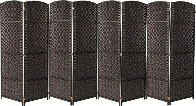 Sorbus 8 Panel Room Divider 6 ft. Tall by Sorbus