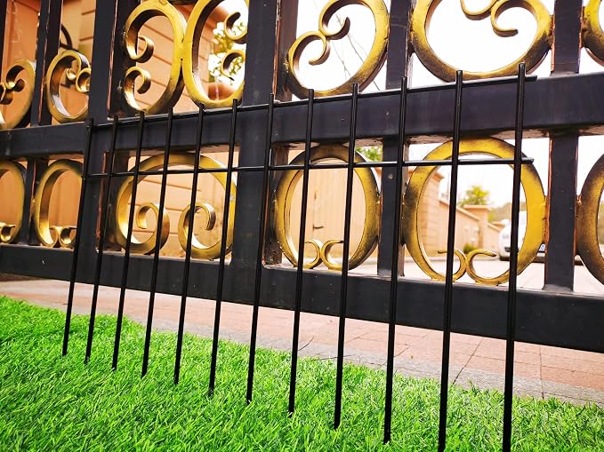 Adavin Small or Medium Animal Barrier Fence, 15 Pack Black 20 InX12 In Dog - Image 9